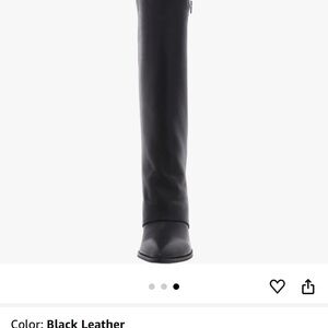 Black Leather Women's Boots